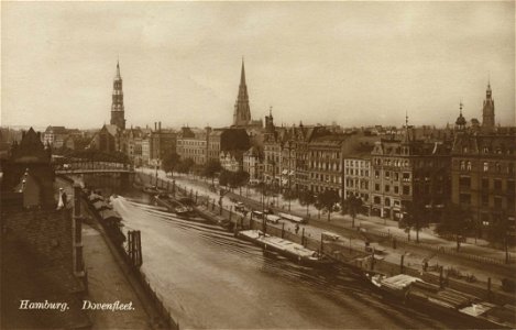 Hamburg, Hamburg - Dovenfleet (Zeno Ansichtskarten)