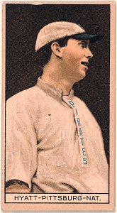 Hamilton Hyatt, Pittsburgh Pirates, baseball card portrait LCCN2008677934