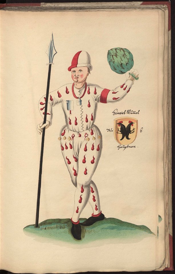 Hamburg Schembartbuch 14