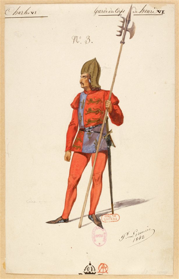 Halévy - Charles VI - Paul Lormier 1842-1843 - 03. Garde du corps de Henri VI