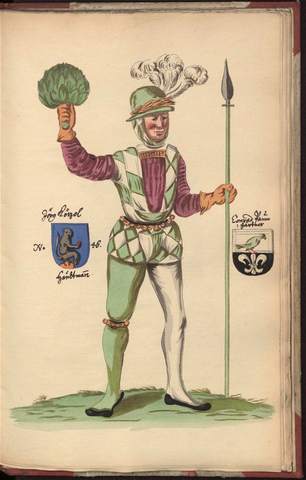 Hamburg Schembartbuch 57
