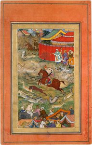 Hamid Bhakari Punished by Akbar