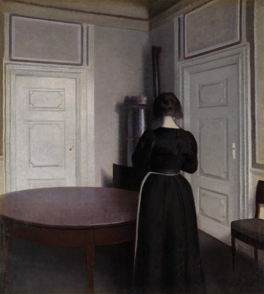 Hammershoi, Interieur