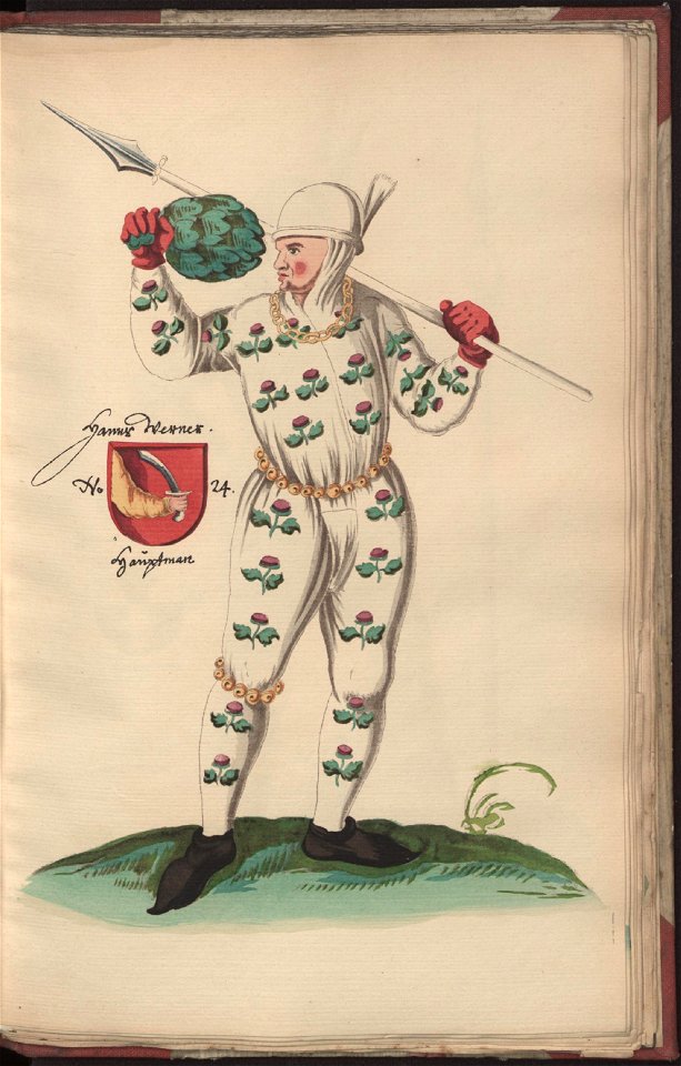 Hamburg Schembartbuch 33