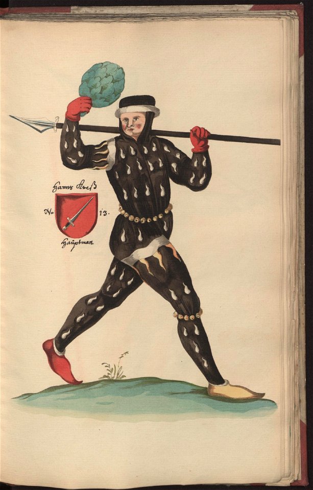 Hamburg Schembartbuch 21