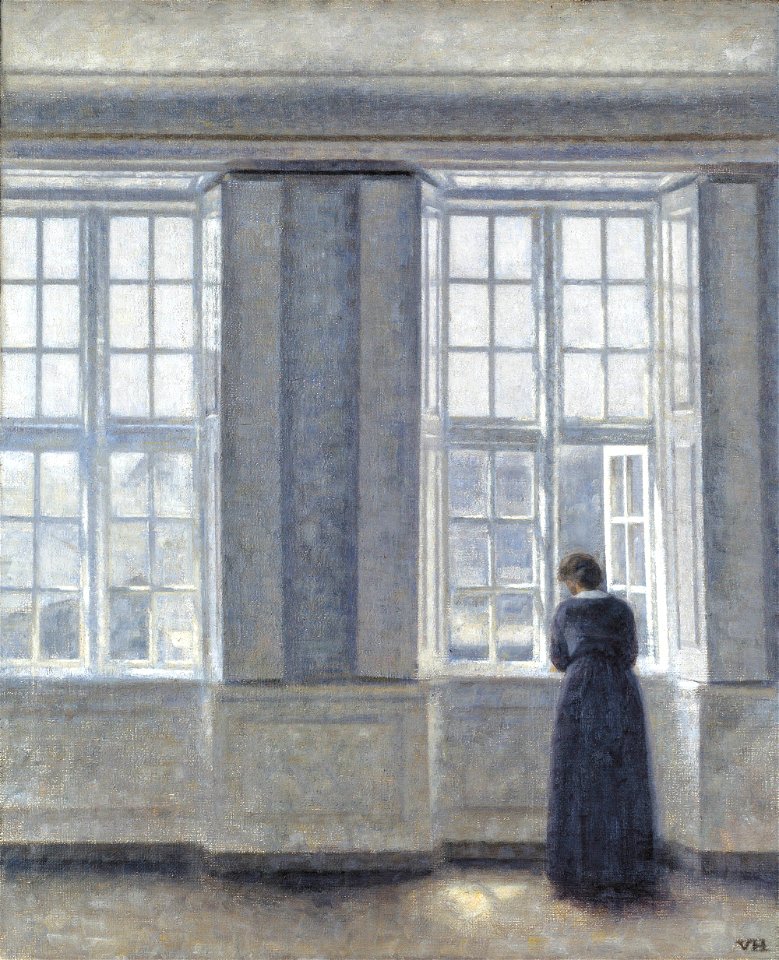 Hammershøi Tall windows