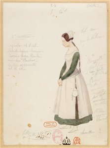 Halévy - Charles VI - Paul Lormier 1842-1843 - 24. Odette, 2e costume