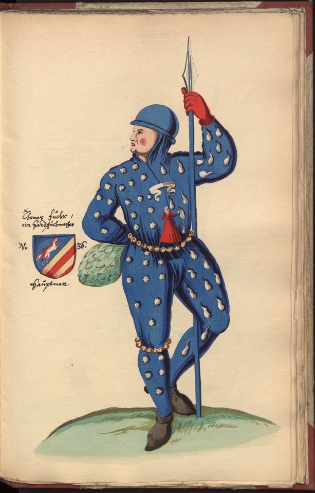 Hamburg Schembartbuch 45