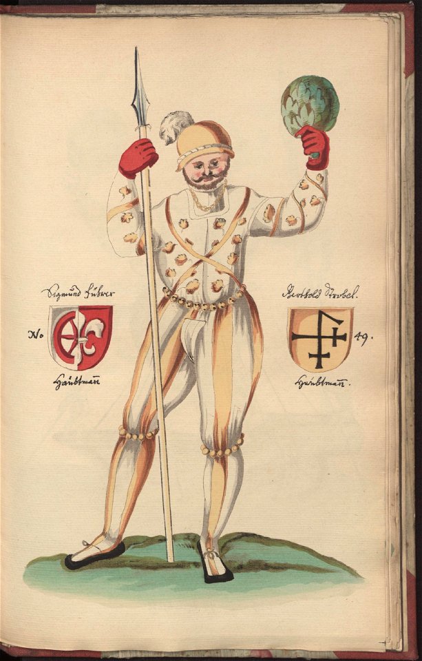 Hamburg Schembartbuch 61