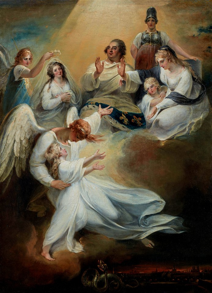 William Hamilton - L'Apothéose de Louis XVI