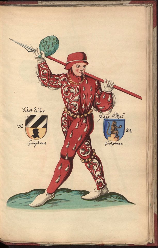 Hamburg Schembartbuch 43