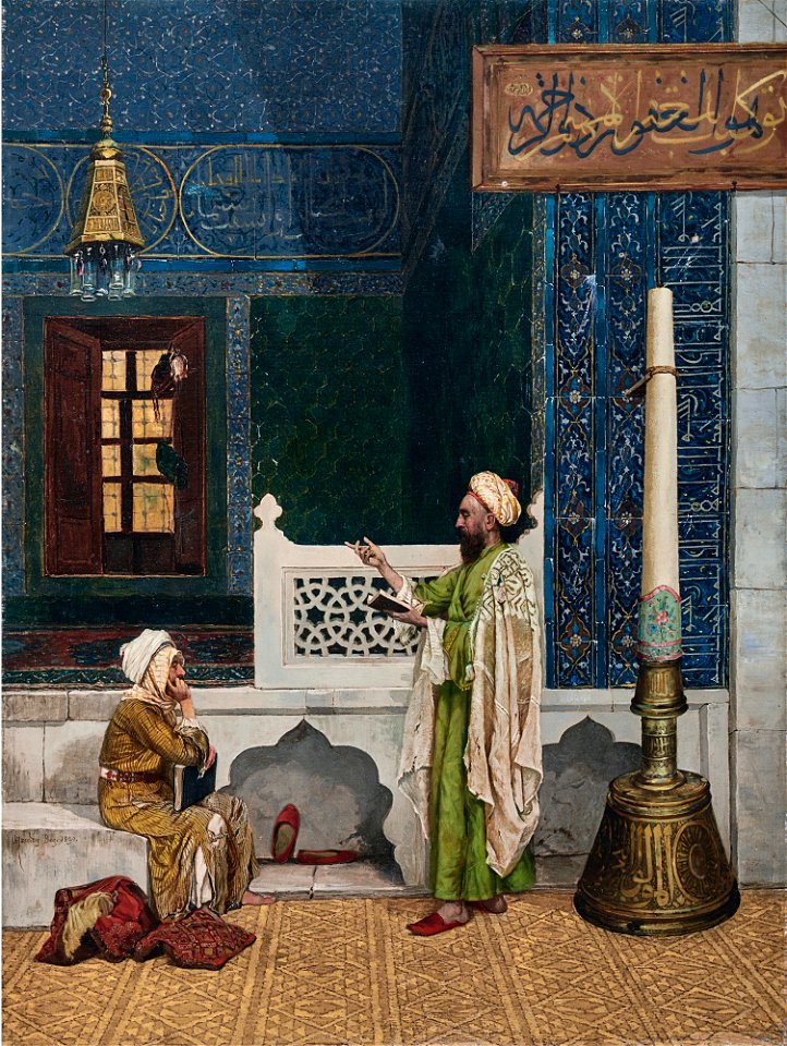 Koranic Instruction by Osman Hamdy Bey, 1890