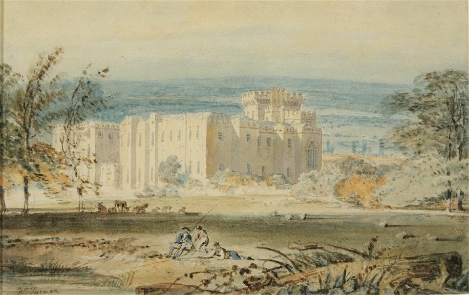 Hampton Court, Herefordshire, Seen from the Southeast by Turner