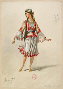 Halévy - La reine de Chypre - Eugène Lacoste, 1876-1877 - 37. 10 peuple chypriote