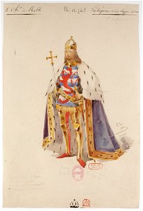 Halévy - La reine de Chypre - Paul Lormier, 1837-1841 - 12bis. Lusignan, roi de Chypre, 2e costume