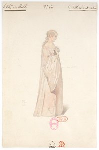 Halévy - La reine de Chypre - Paul Lormier, 1837-1841 - 16. Catherine, 3e costume