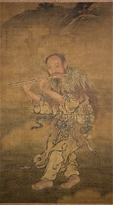 Han Xiangzi, by Ming court painter Liu Jun