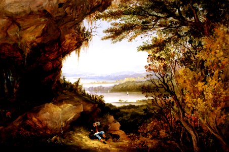 James Hamilton - Scene on the Hudson (Rip Van Winkle) - Google Art Project