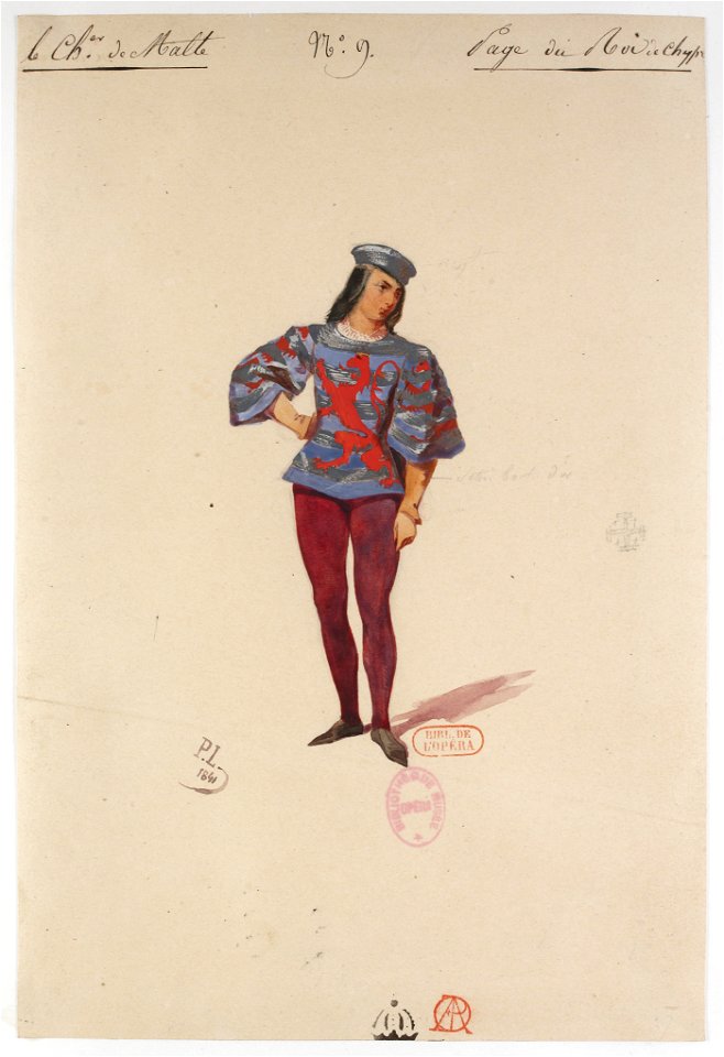 Halévy - La reine de Chypre - Paul Lormier, 1837-1841 - 09. Page du roi de Chypre