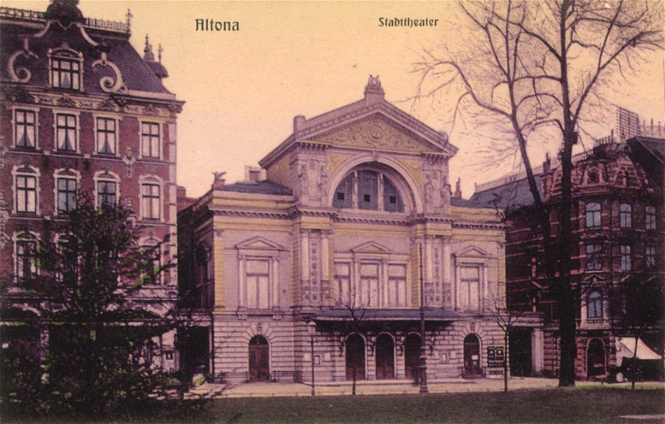 Hamburg, Hamburg - Stadttheater (Zeno Ansichtskarten)