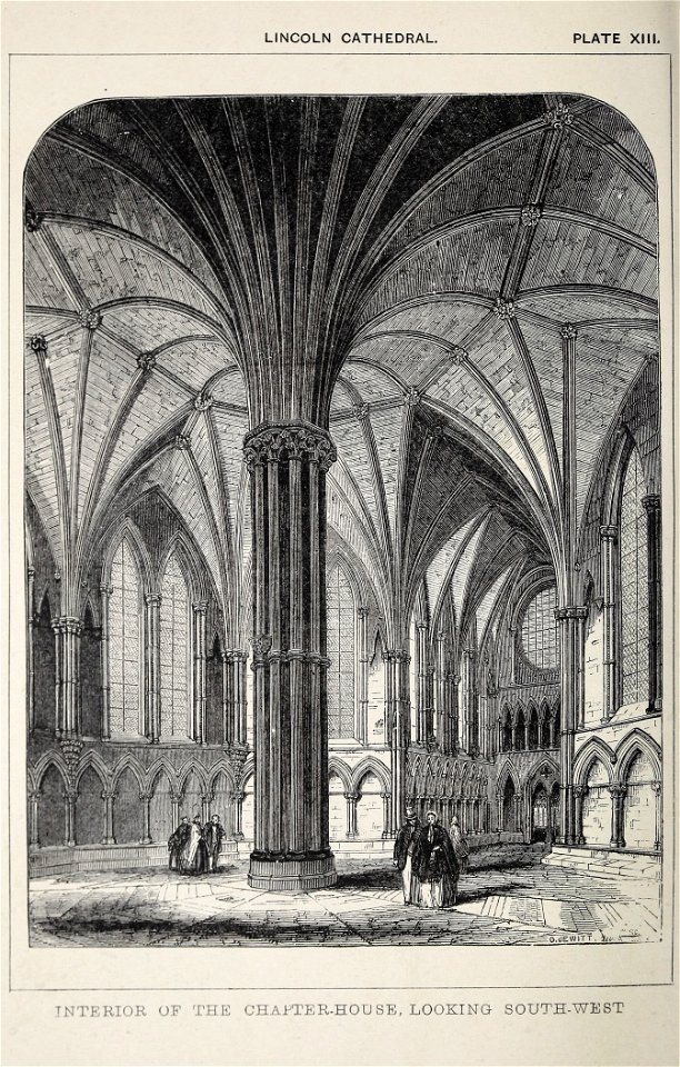 Handbook Lincoln Plate 13 Chapter House