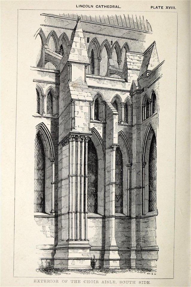 Handbook Lincoln Plate 18 Choir Exterior