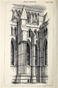 Handbook Lincoln Plate 18 Choir Exterior