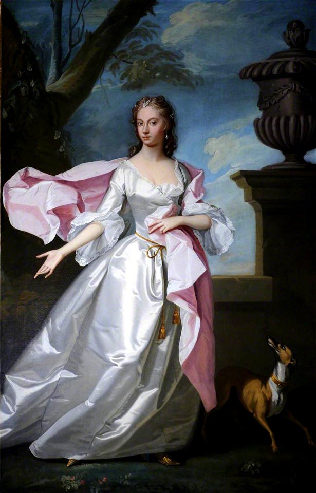 Hamlet Winstanley (1694-1756) (attributed to) - Elizabeth Holt (1728–1791), Mrs Beaumont - 593117 - National Trust