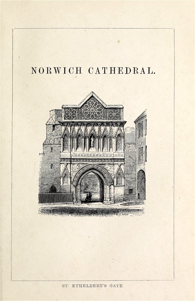 Handbook Norwich Title Page St. Ethelbert's Gate
