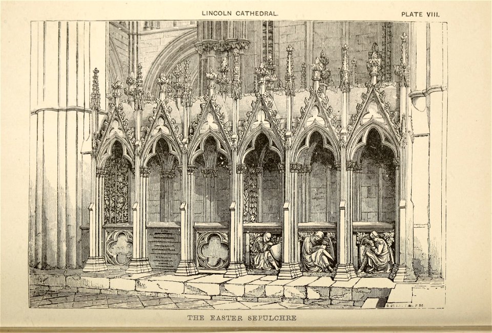 Handbook Lincoln Plate 08 Easter Sepulchre