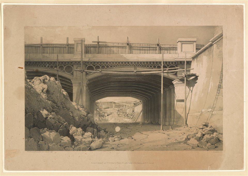 Hampstead-Road bridge. Septr. 5th 1836 LCCN2003680650