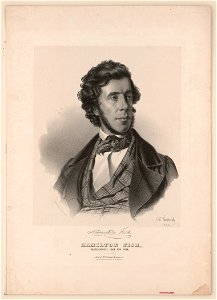 Hamilton Fish, representative from New York - drawn from life on stone by Chs. Fenderich 1844. LCCN2003655023