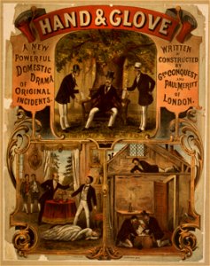 Hand & glove a new & powerful domestic drama of original incidents - written & constructed by Geo. Conquest and Paul Meritt of London. LCCN2014635959