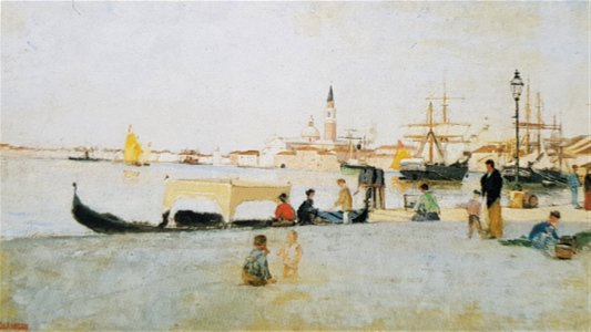 Hamnen i Venedig x Carl Skånberg