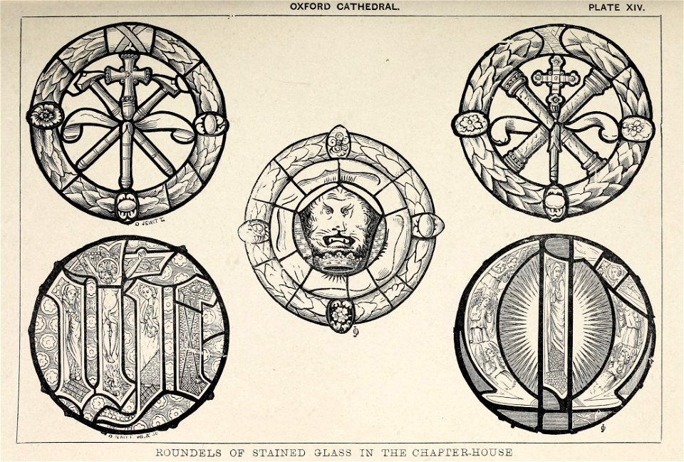 Handbook Oxford Plate 14 Stained Glass