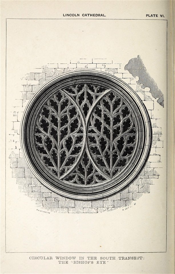 Handbook Lincoln Plate 06 Transept Window