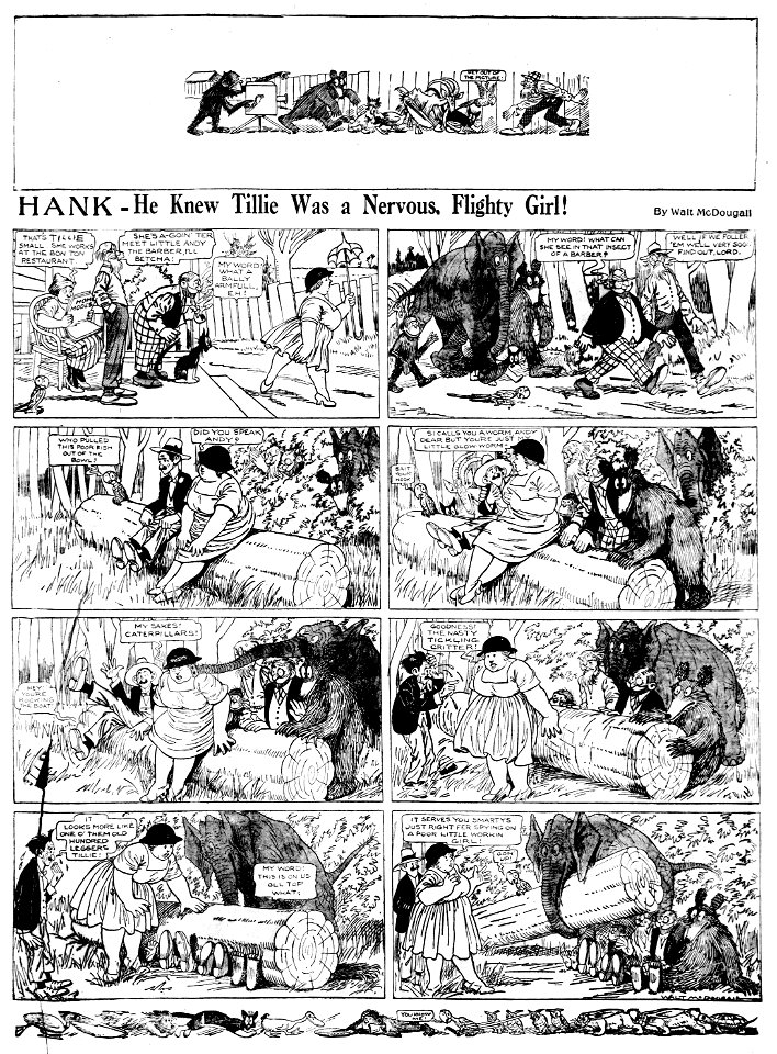 Hank - Walt McDougall, January 05, 1919