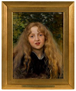 Hanna Pauli - Märta Rudbeck, the Artist - NM 4582 - Nationalmuseum