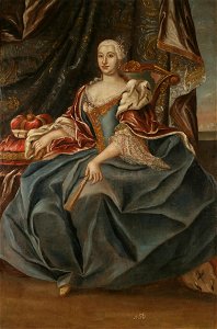 Hanna Ludvika Radzivił (Mycielskaja). Ганна Людвіка Радзівіл (Мыцельская) (1758)