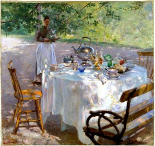Hanna Pauli - Breakfast-Time - Google Art Project