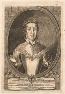Hanna Kiška-Sadoŭskaja (Radzivił). Ганна Кішка-Садоўская (Радзівіл) (H. Lajbovič, 1758)