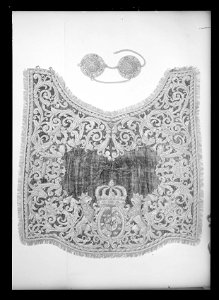 Handhästtäcke till handhäst ur Ludvig XIVs gåva till Karl XI 1673, den s.k. franska gåvan - Livrustkammaren - 52896