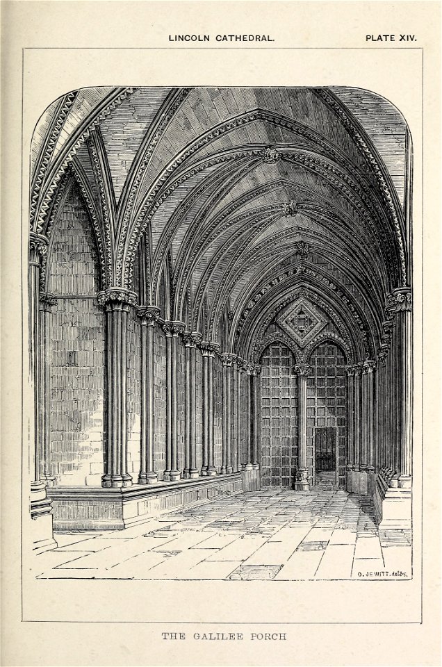 Handbook Lincoln Plate 14 Galilee Porch