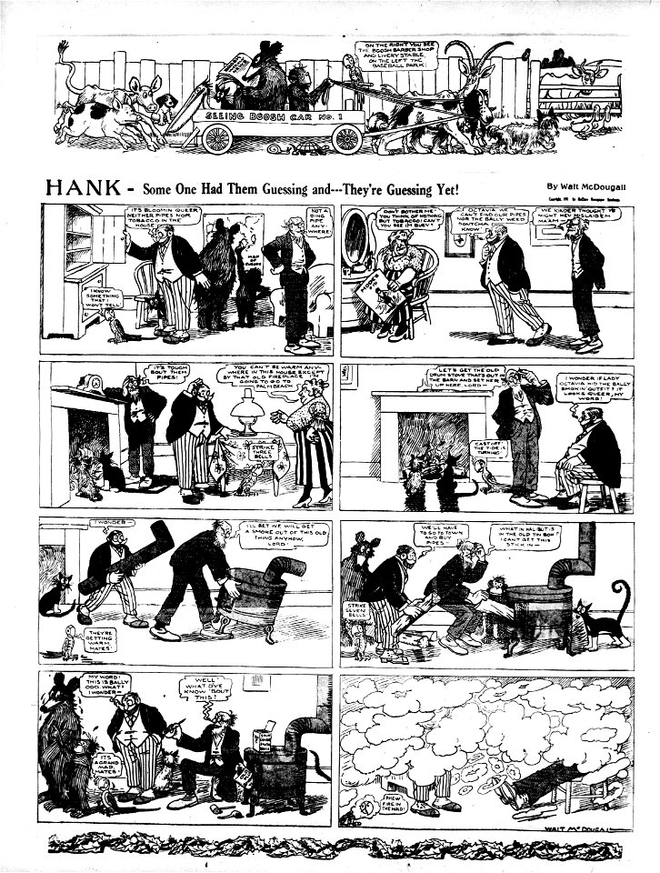 Hank - Walt McDougall, June 08, 1919