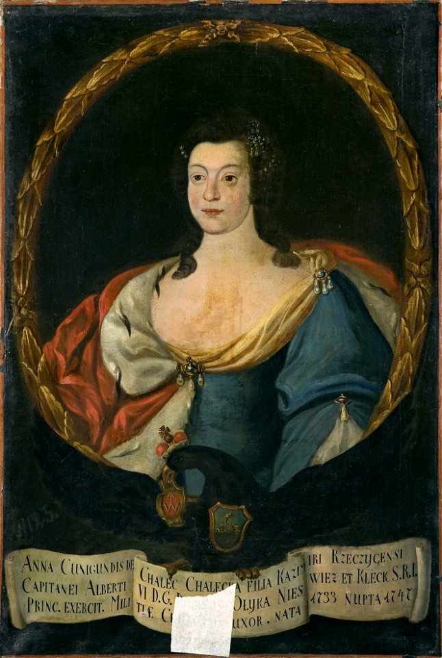 Hanna Kunegunda Radzivił (Chaleckaja). Ганна Кунэгунда Радзівіл (Халецкая) (1748)