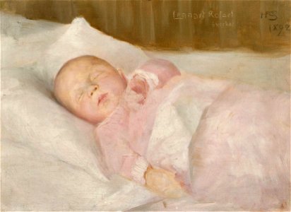 Hanna Frosterus-Segerstråle - Lennart Rafael, 6 viikkoa - A II 1500 - Finnish National Gallery
