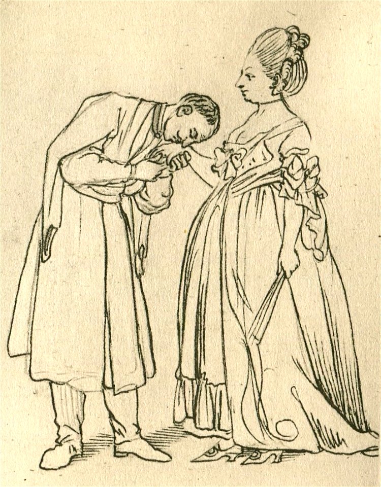 Handkuss von Chodowiecki
