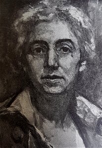 Hanna Pauli självporträtt