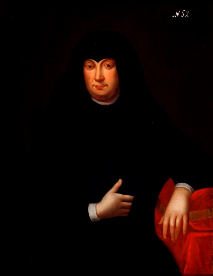 Hanna Kaciaryna Radzivił (Sanguška). Ганна Кацярына Радзівіл (Сангушка) (S. Cybulski, 1759)