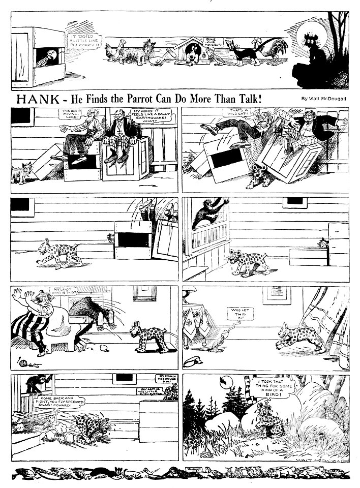 Hank - Walt McDougall, January 12, 1919